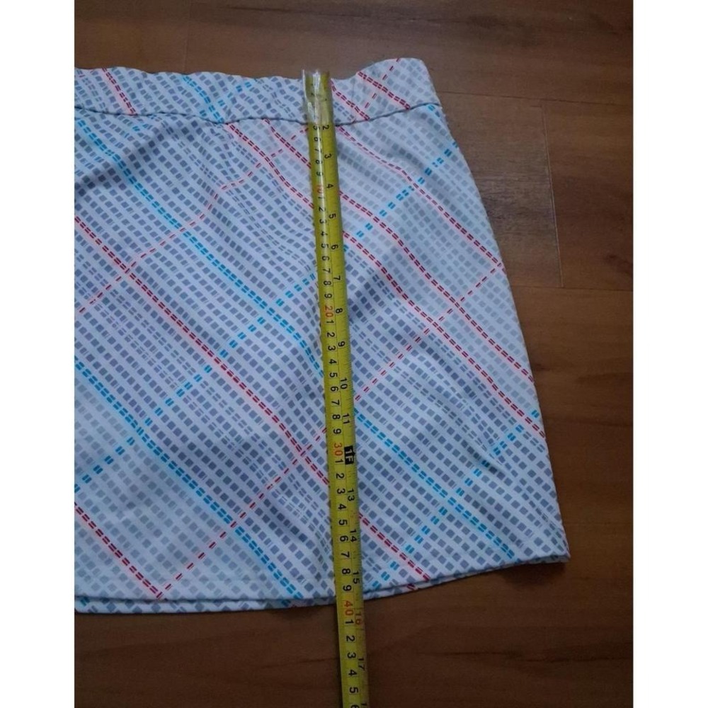 Womens Pebble Beach Geometrical Performance Active Gym Workout Athletic Skirt - Picture 3 of 7